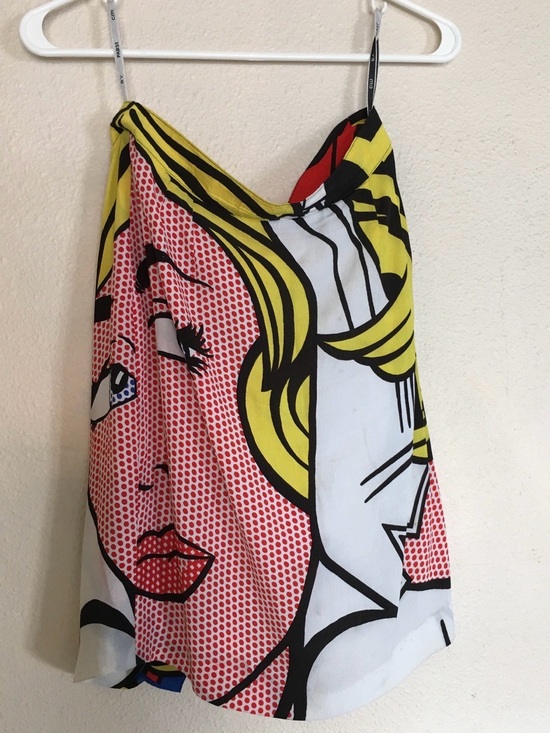 creation mademoiselle Dresses & Skirts - Vintage Lichtenstein Pop Up Skirt, Rare